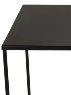 Tisch, Schwarz -Teppiche Verkäufe DarkTable Tisch Schwarz 45x45 lup