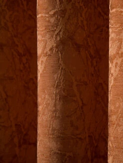 Ösenschal, Cognac -Teppiche Verkäufe Eleonore Gardine Oesenschal Braun Cognac 140x245 lup2