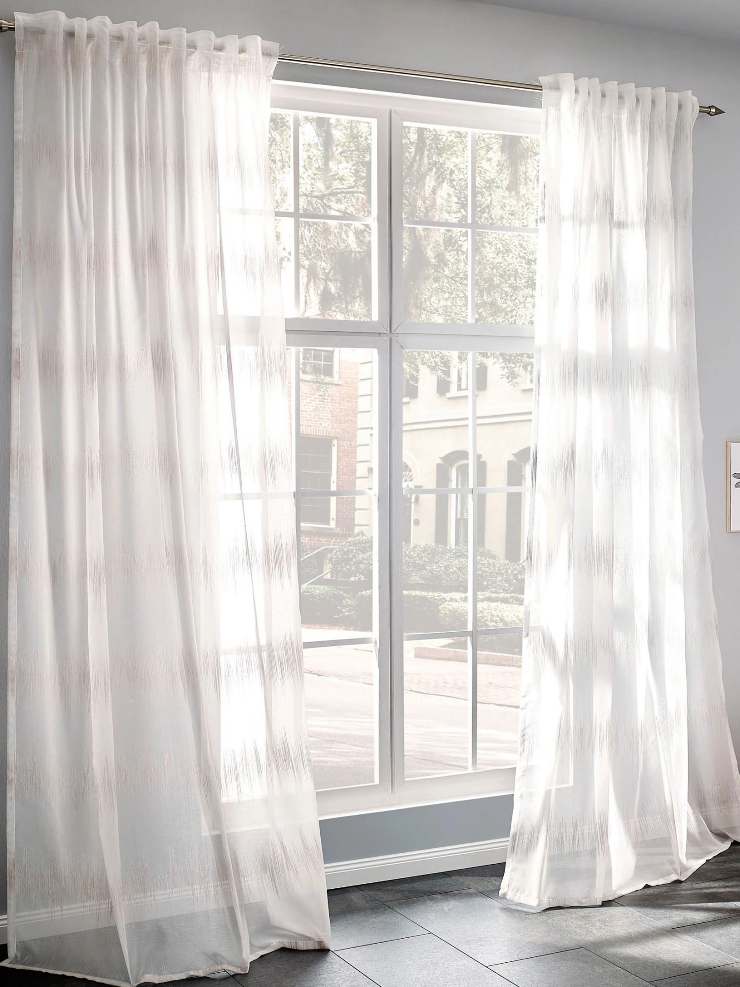 Vorhang Mit Gardinenband, Rosa 3 Vorhang Mit Gardinenband, Rosa