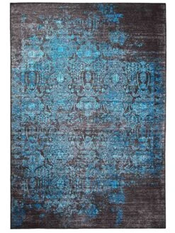 Vintage-Teppich, Ocean -Teppiche Verkäufe Escape VintageTeppich Blau Ocean 160x230 pla