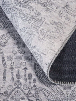 Vintage-Teppich, Marmor -Teppiche Verkäufe Escape VintageTeppich Hellgrau Marmor 160x230 wel