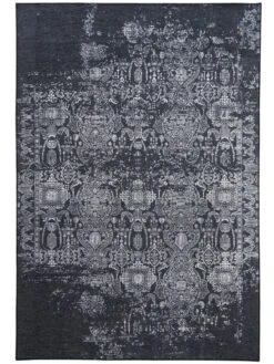 Vintage-Teppich, Quarz -Teppiche Verkäufe Escape VintageTeppich Schwarz Quarz 160x230 pla