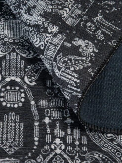 Vintage-Teppich, Quarz -Teppiche Verkäufe Escape VintageTeppich Schwarz Quarz 160x230 wel