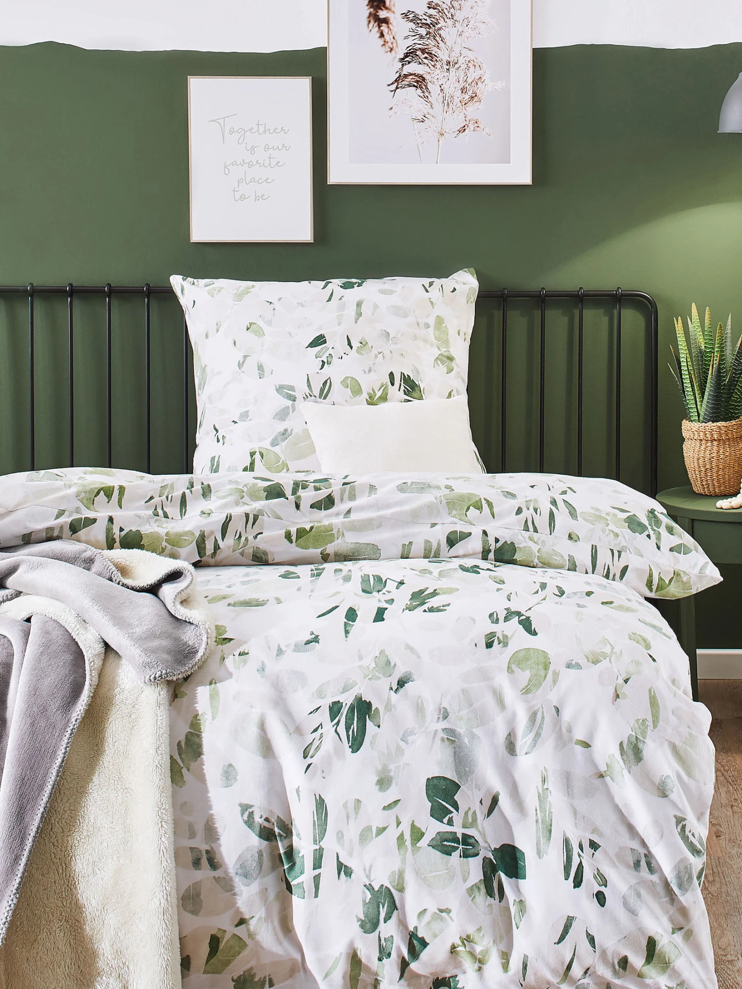 Bettwäsche, Salbeigrün 3 Bettwäsche, Salbeigrün