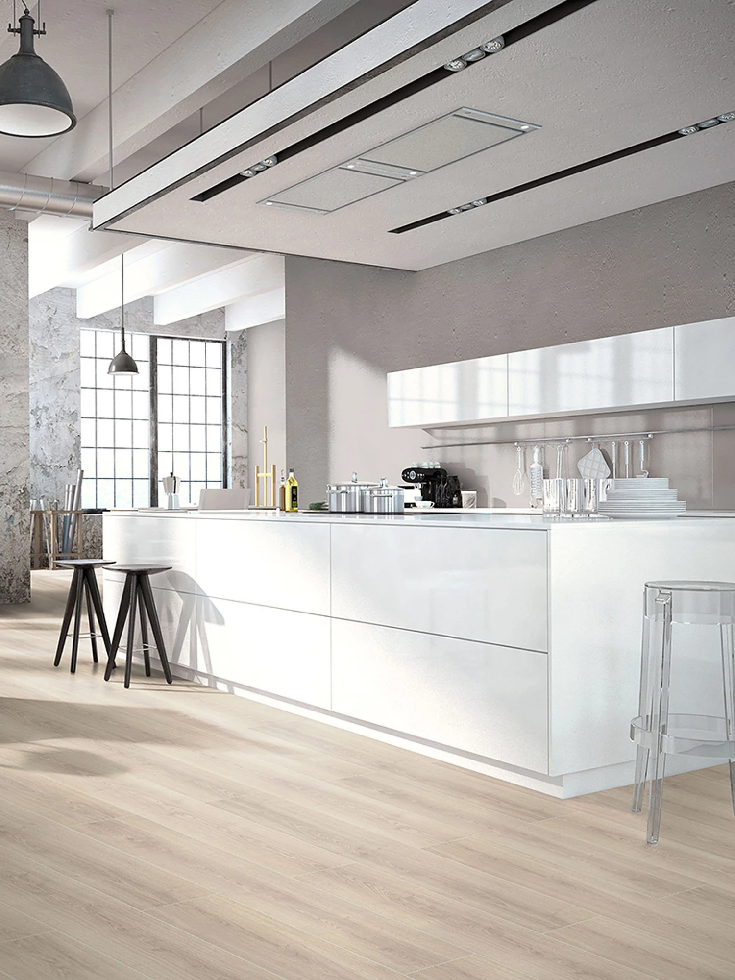 Klick-Laminat, Pale Grey Oak 62296 3 Klick-Laminat, Pale Grey Oak 62296