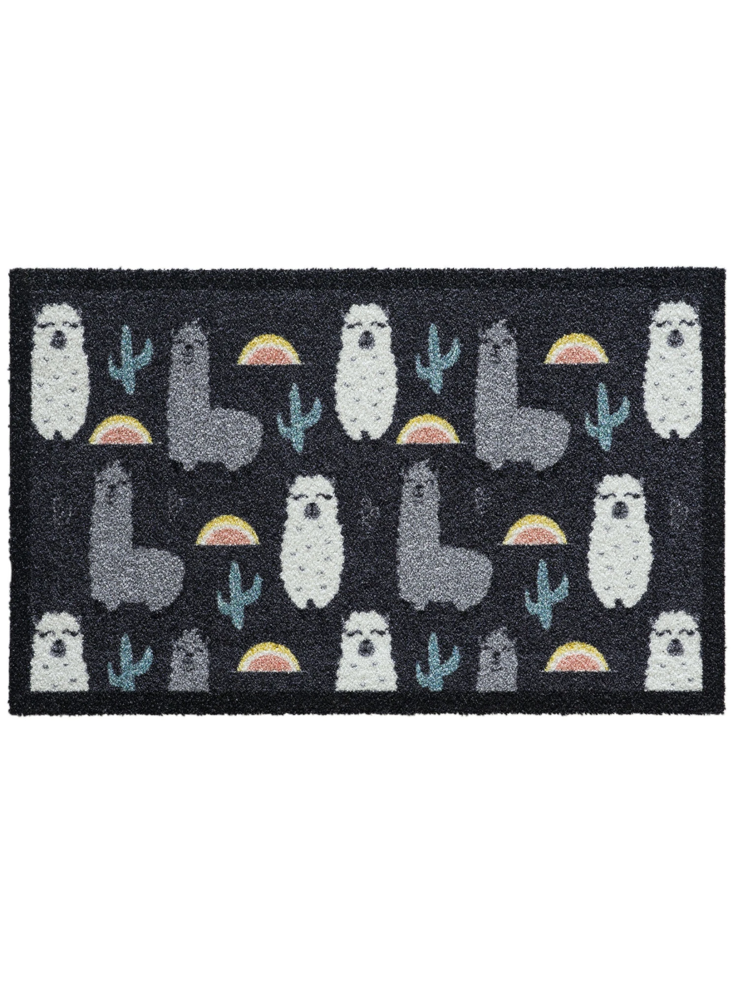 Fußmatte, Lama All Over 4 Fußmatte, Lama All Over – Bild 2