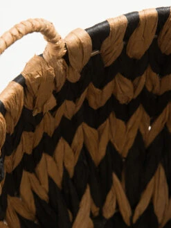 Korb, Schwarz/Natur 8 Korb, Schwarz/Natur -Teppiche Verkäufe Flimmer Korb Schwarz SchwarzNatur 26x26x23 lup2