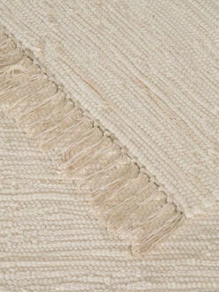Baumwoll-Teppich, White -Teppiche Verkäufe Froesunda BaumwollTeppich Creme White 170x240 wel