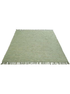 Baumwoll-Teppich, Green -Teppiche Verkäufe Froesunda BaumwollTeppich Hellgruen Green 170x240 fper