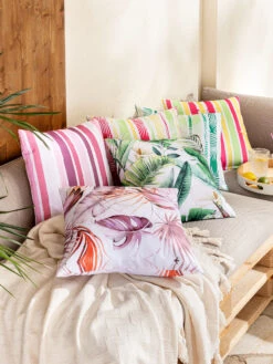 Outdoorkissen, Lila -Teppiche Verkäufe Frondo Folla Riba Ilan Kissen div 45x45 mil