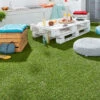 Rasen-Teppichboden, Grün -Teppiche Verkäufe Garden Kunstrasen Gruen mil2