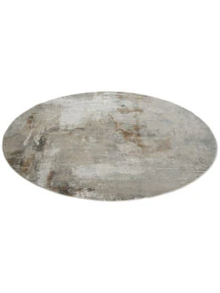 Vintage-Teppich, Taupe -Teppiche Verkäufe Garisim VintageTeppich Dunkelbeige Taupe 200rund fper