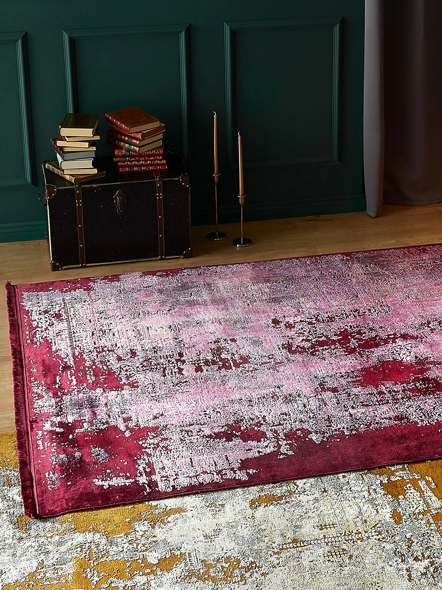 Vintage-Teppich, Rhodolyth 3 Vintage-Teppich, Rhodolyth