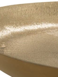 Deko-Schale, Gold -Teppiche Verkäufe GoldMinkFinish DekoSchale Gold 35rund lup