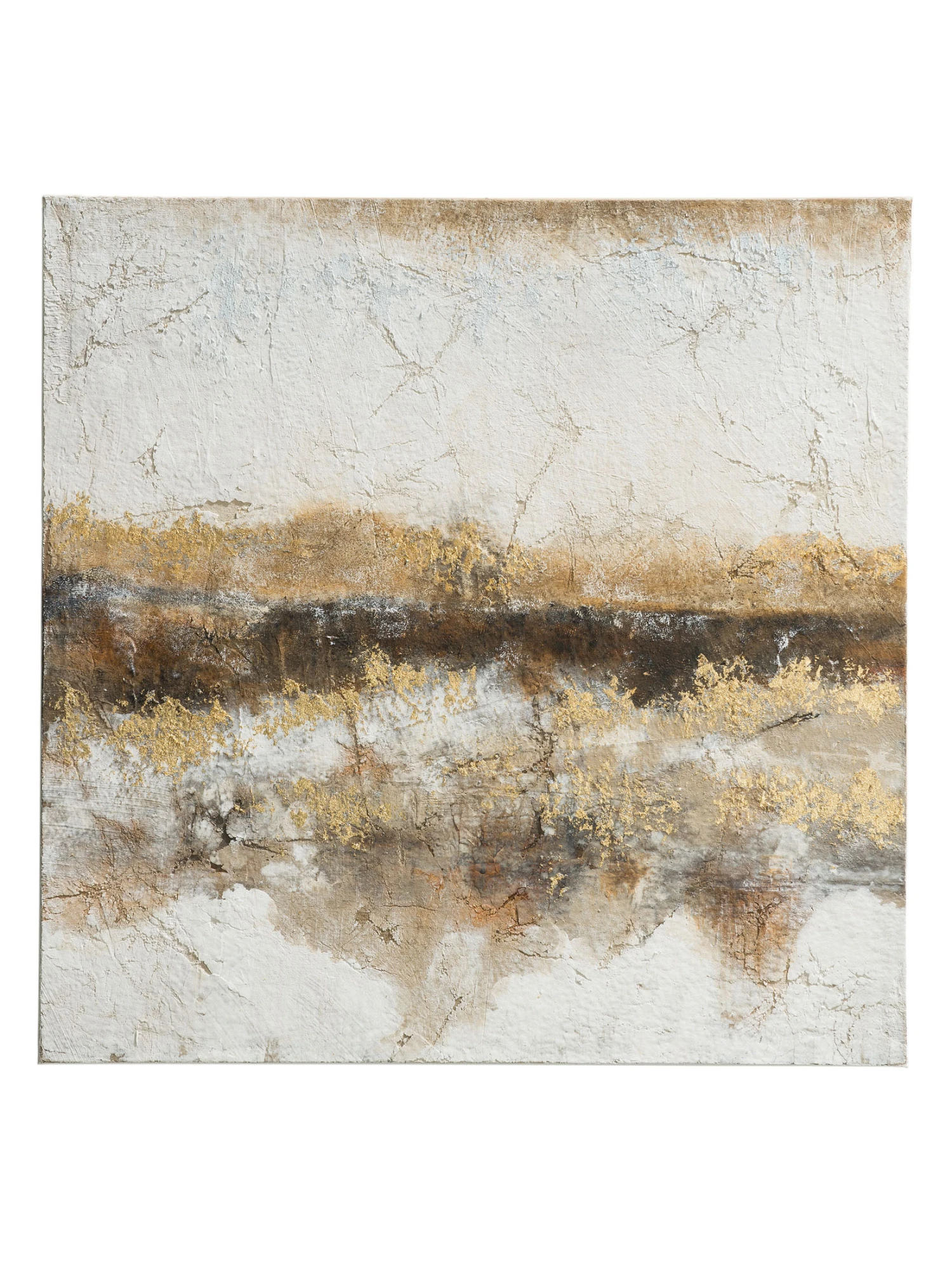 Leinwand-handgemalt, Graubeige 4 Leinwand-handgemalt, Graubeige – Bild 2