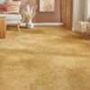 Velours-Teppichboden, Safran 370 1 Velours-Teppichboden, Safran 370 -Teppiche Verkäufe GreenLine VeloursTeppichboden Dunkelgelb Safran370 mil3