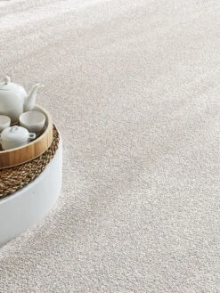 Velours-Teppichboden, Whitesmoke 871