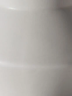 Vase, Hellgrau -Teppiche Verkäufe Hanon Vase Weiss Hellbeige 13x13x20 lup2