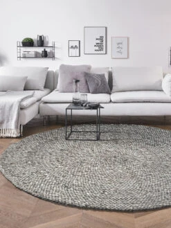 Woll-Teppich, Grey Natural