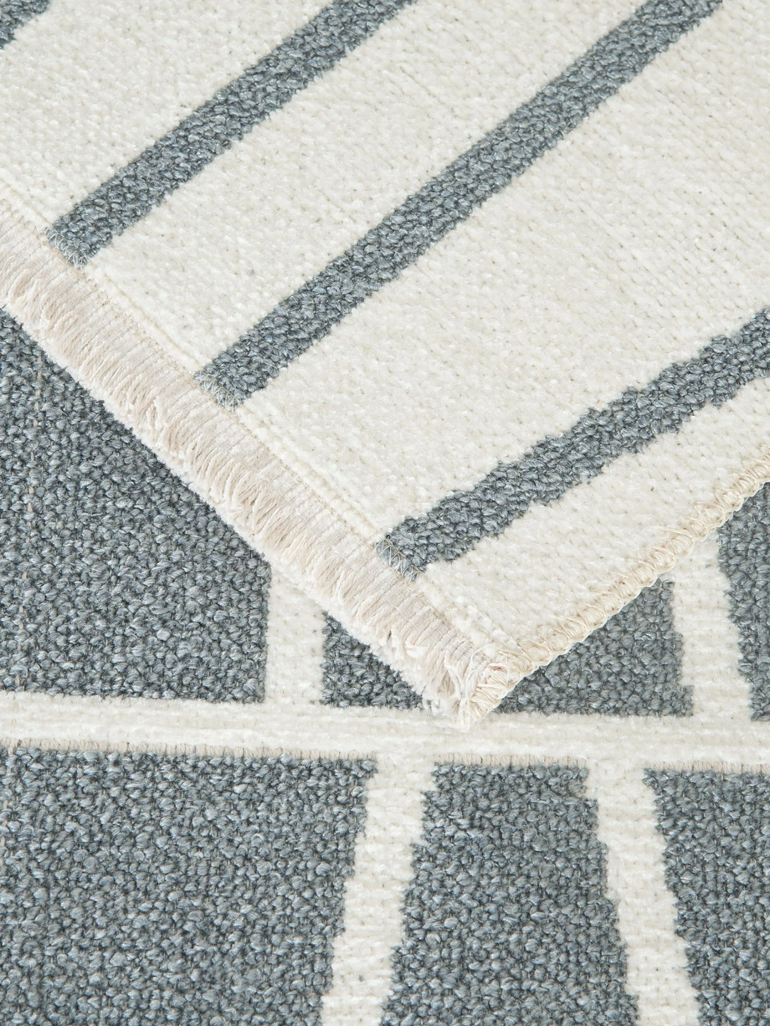 Moderner Teppich, Creme/grau 10 Moderner Teppich, Creme/grau – Bild 8