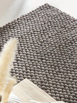 Woll-Teppich, Charcoal