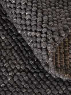 Woll-Teppich, Charcoal -Teppiche Verkäufe Helsingborg Wollteppich dunkelgrau charcoal wel