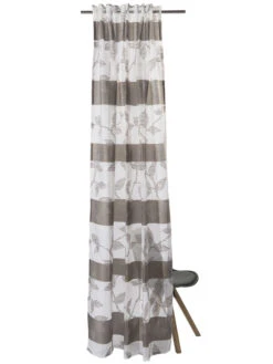 Vorhang Mit Gardinenband, Mokka -Teppiche Verkäufe Henriette VerdeckteSchlaufe Braun Mokka 140x245 pla2