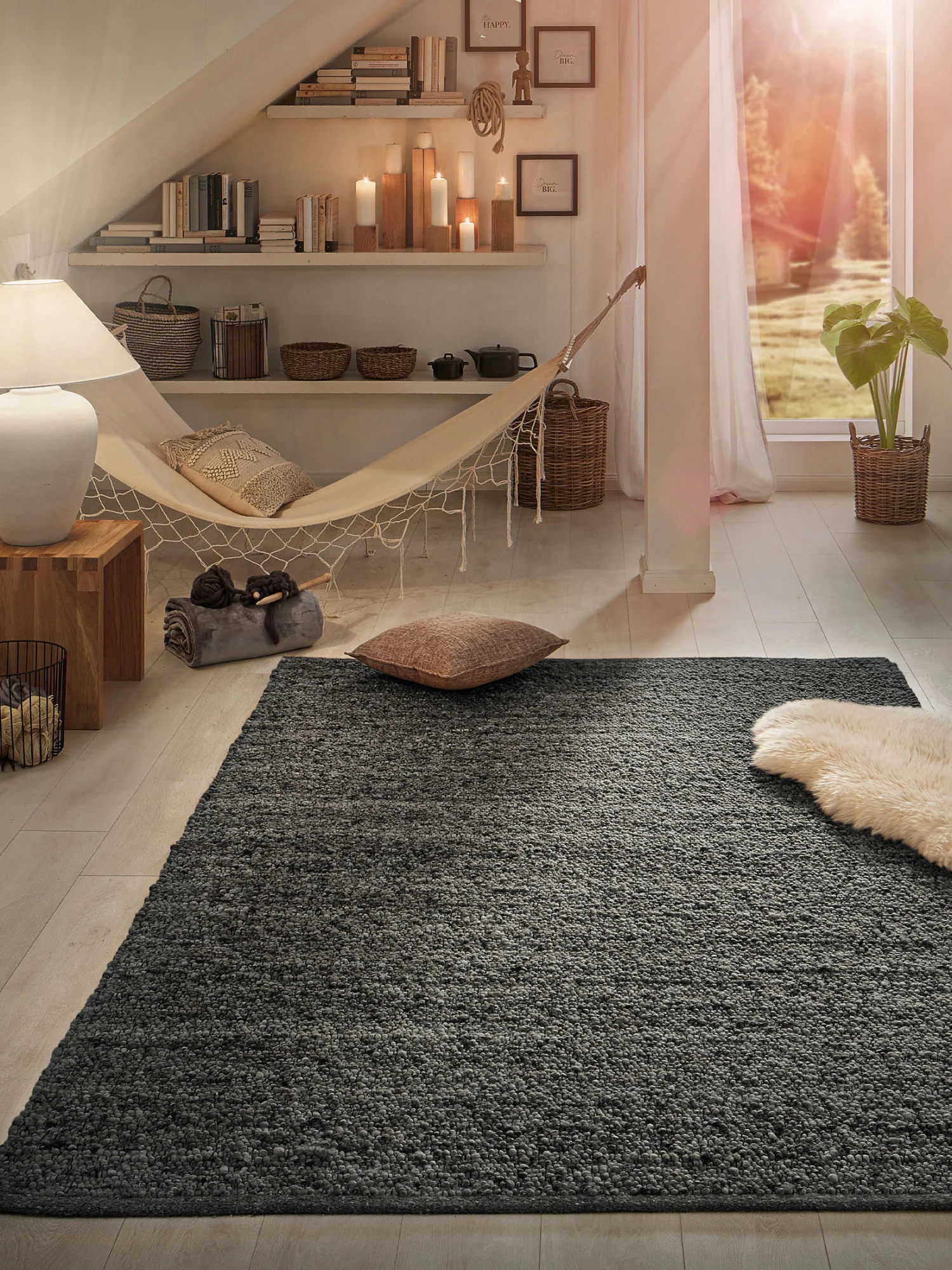 Woll-Teppich, Ice 3 Woll-Teppich, Ice