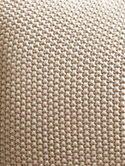Strickkissen, Rainy Day -Teppiche Verkäufe Hygge Sofakissen beige rainyday lup