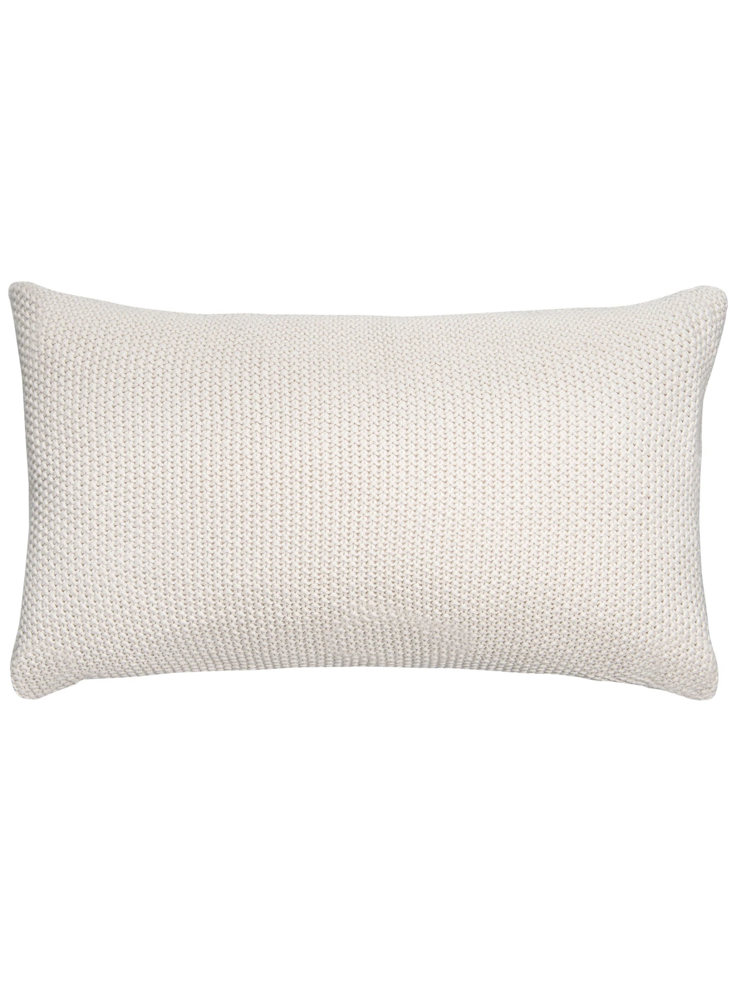 Strickkissen, Offwhite 4 Strickkissen, Offwhite – Bild 2