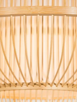 Hängeleuchte, Bambus 12 Hängeleuchte, Bambus -Teppiche Verkäufe Imari Pendelleuchte Beige Bambus 42x42x40 lup