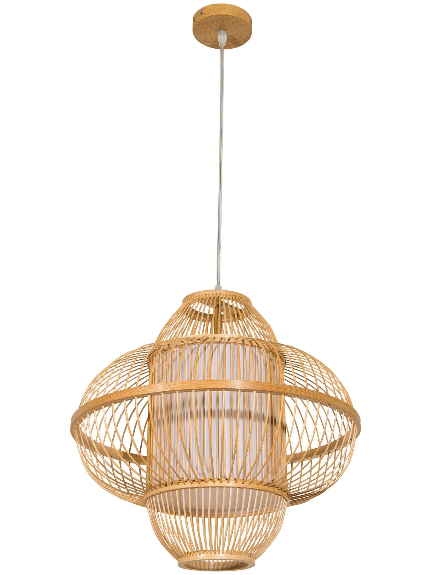 Hängeleuchte, Bambus 6 Hängeleuchte, Bambus – Bild 4