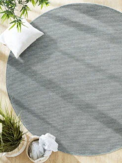 Outdoor-Teppich, Perlgrau