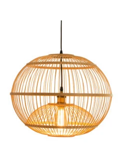 Hängeleuchte, Natur -Teppiche Verkäufe Iwato Pendelleuchte Hellbraun Natur 45x50 per1