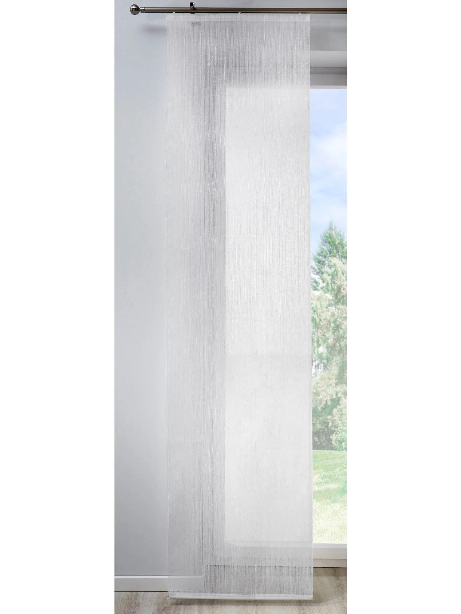 Flächenvorhang, Weiss 3 Flächenvorhang, Weiss