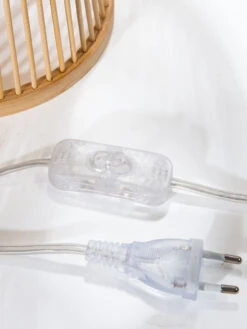 Tischleuchte, Bambus -Teppiche Verkäufe Kadoma Tischleuchte Beige Bambus 30x30x30 lup3