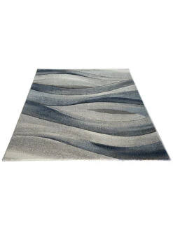 Moderner Teppich, Blau -Teppiche Verkäufe Kaleidoskop ModernerTeppich Grau Blau 240x340 fper