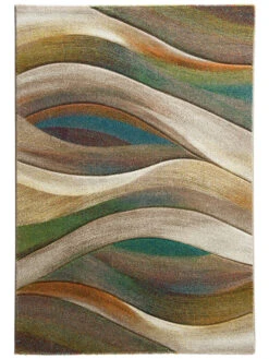 Moderner Teppich, Multicolor -Teppiche Verkäufe Kaleidoskop ModernerTeppich Mehrfarbig Multicolor 160x230 pla