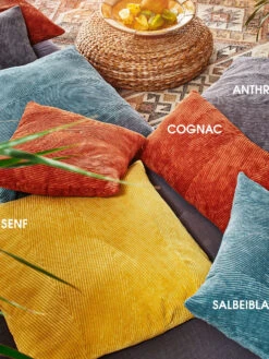Kissen, Anthrazit -Teppiche Verkäufe Kalle Sofakissen div mil 1