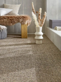 Schlingen-Teppichboden, Tabak 43 -Teppiche Verkäufe Keita Schlingenteppichboden braun tabak43 spar