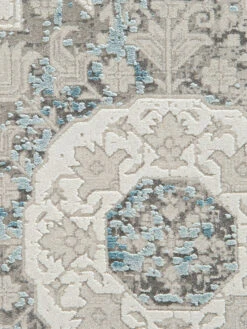 Vintage-Teppich, Bleu 12 Vintage-Teppich, Bleu -Teppiche Verkäufe Kingfield VintageTeppich Blau Bleu 200x290 lup