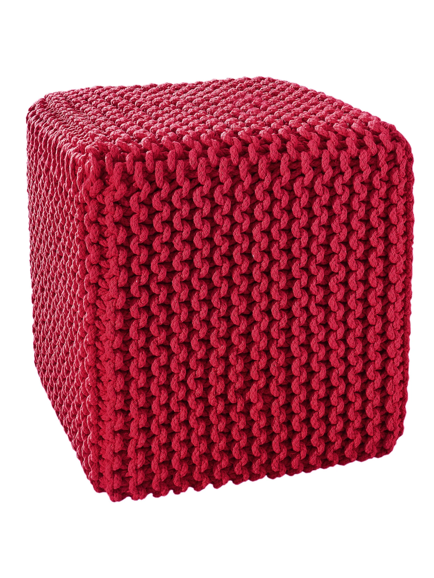 Strick-Pouf, Lilac 3 Strick-Pouf, Lilac