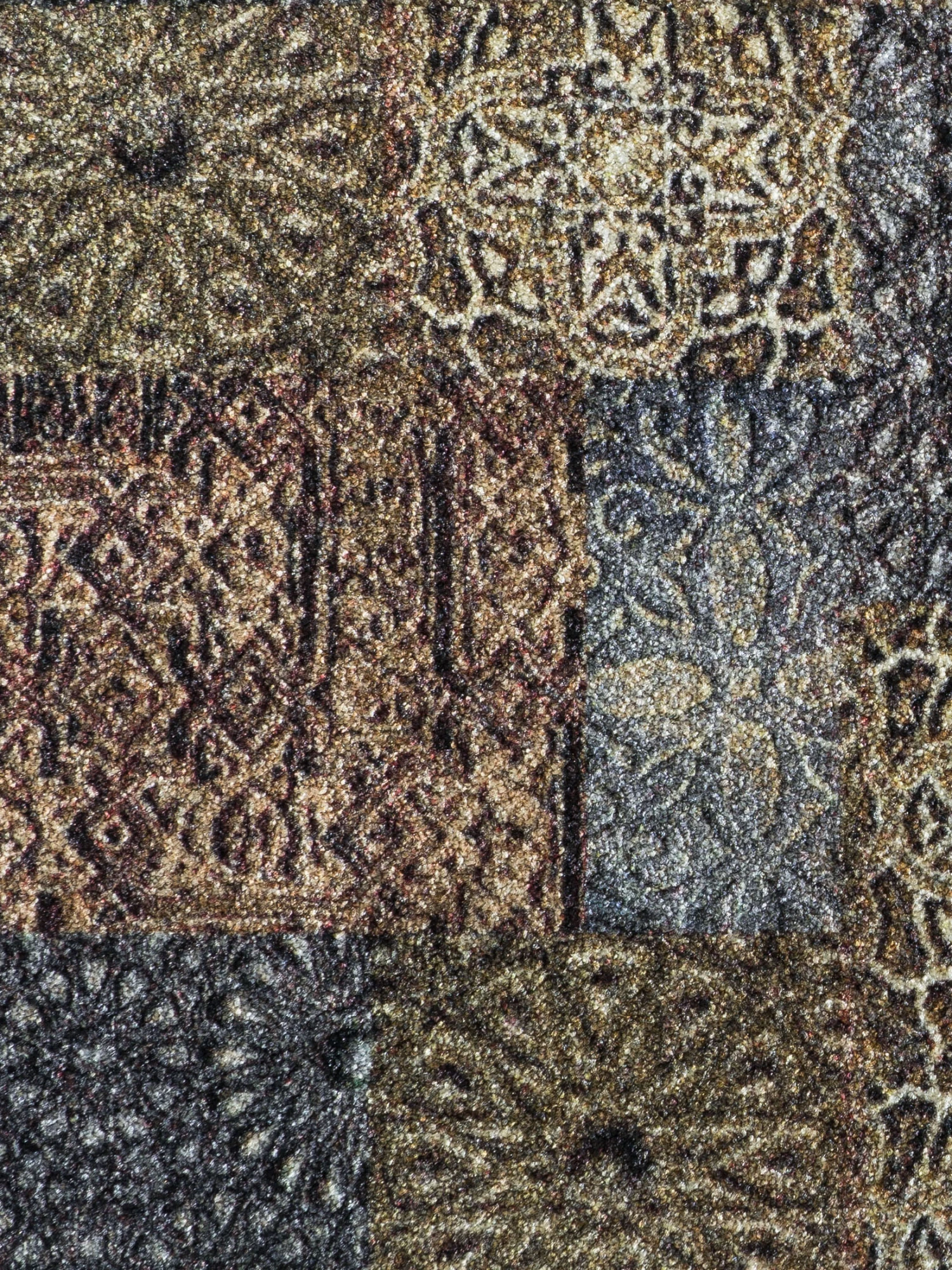 Fußmatte, Tin Tile Beige 6 Fußmatte, Tin Tile Beige – Bild 4