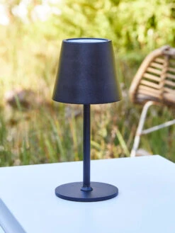 Tischleuchte, Schwarz 6 Tischleuchte, Schwarz -Teppiche Verkäufe Kitsilano LEDTischleuchte Schwarz 11x11x39 mil1