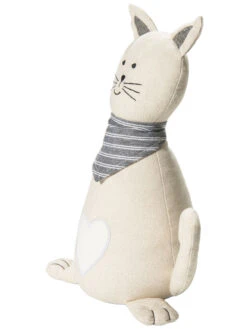 Figur, Beige -Teppiche Verkäufe Kitty Tuerstopper Beige 13x14x30 per2