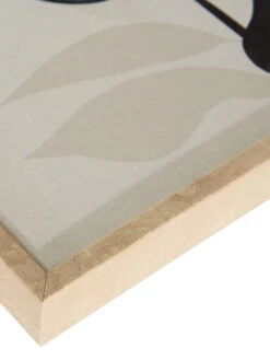 Leinwand-Druck-handbemalt, Schwarz/Weiss -Teppiche Verkäufe Klimata Druckgerahmt SchwarzWeiss 30x40 lup2