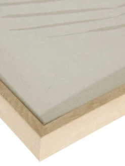 Leinwand-Druck-handbemalt, D''grau/weiss -Teppiche Verkäufe Koluno Druckgerahmt Dunkelgrau Dgrauweiss 40x50 lup2