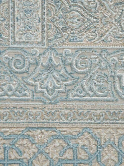 Vintage-Teppich, Aqua -Teppiche Verkäufe Kronos VintageTeppich Blau Aqua 200x290 lup