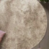 Moderner Teppich, Cerrus -Teppiche Verkäufe Kumulus DesignerTeppich Beige Cerrus rund160 mil