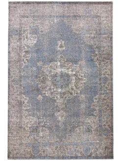 Vintage-Teppich, Blue 6 Vintage-Teppich, Blue -Teppiche Verkäufe LaRochelle VintageTeppich Blau Blue 160x230 pla